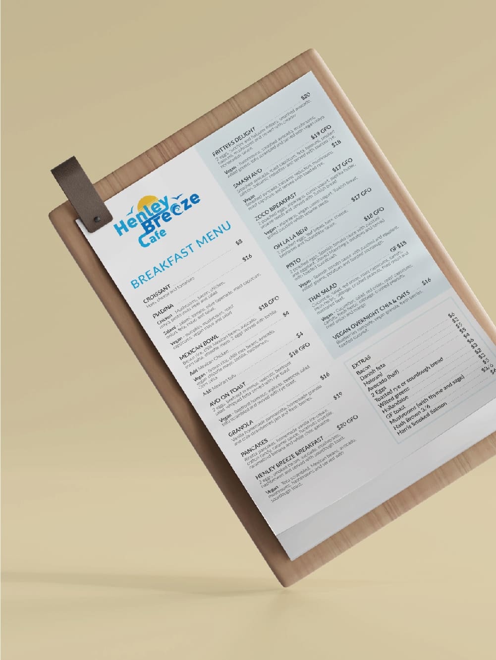 Приклад друку рекламних матеріалів